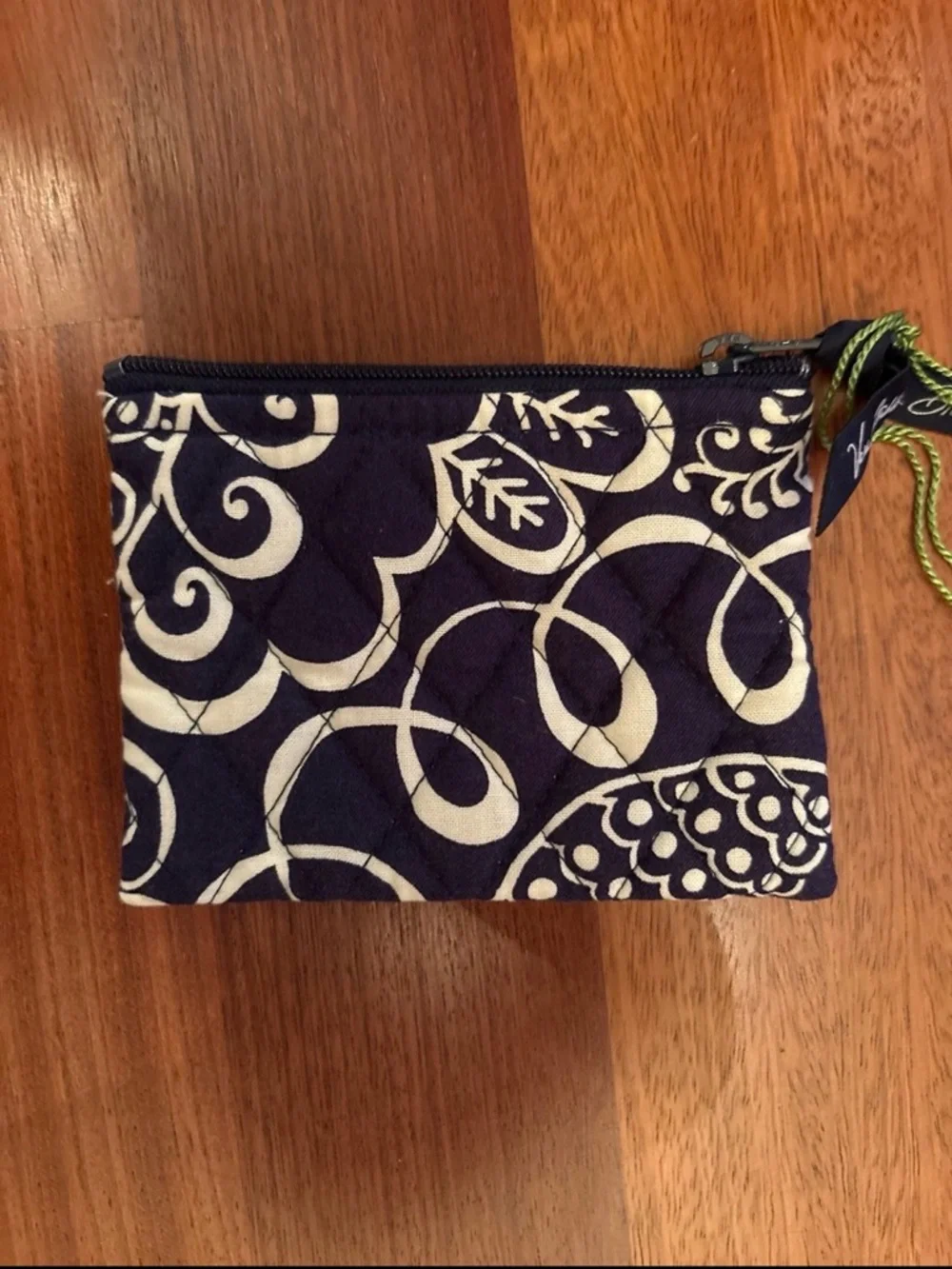 Vera Bradley Navy and White Wallet and Coin Purse - Picture 7 of 9